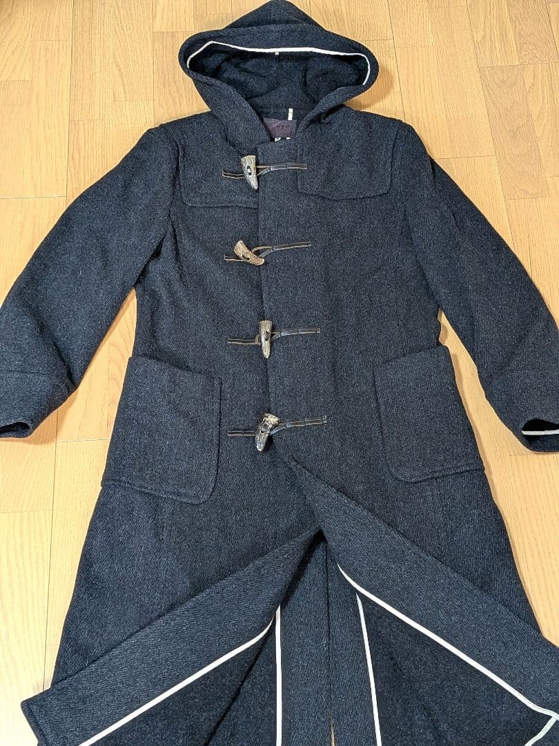 タケオキクチ ダッフル コート ダークグレー メンズ サイズ2 - メルカリ