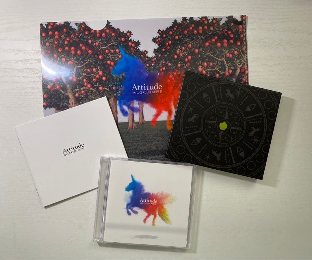 【初回限定盤 特典付】Attitude／Mrs. GREEN APPLE 正規品】Mrs. GREEN APPLE Attitude 初回限定盤 - メルカリ
