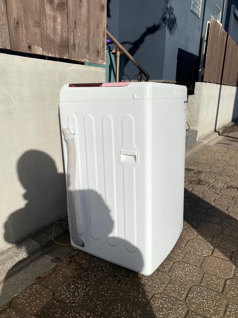 2022年製　ハイアール全自動洗濯機　5.5kg　JW-U55HK　ピンク