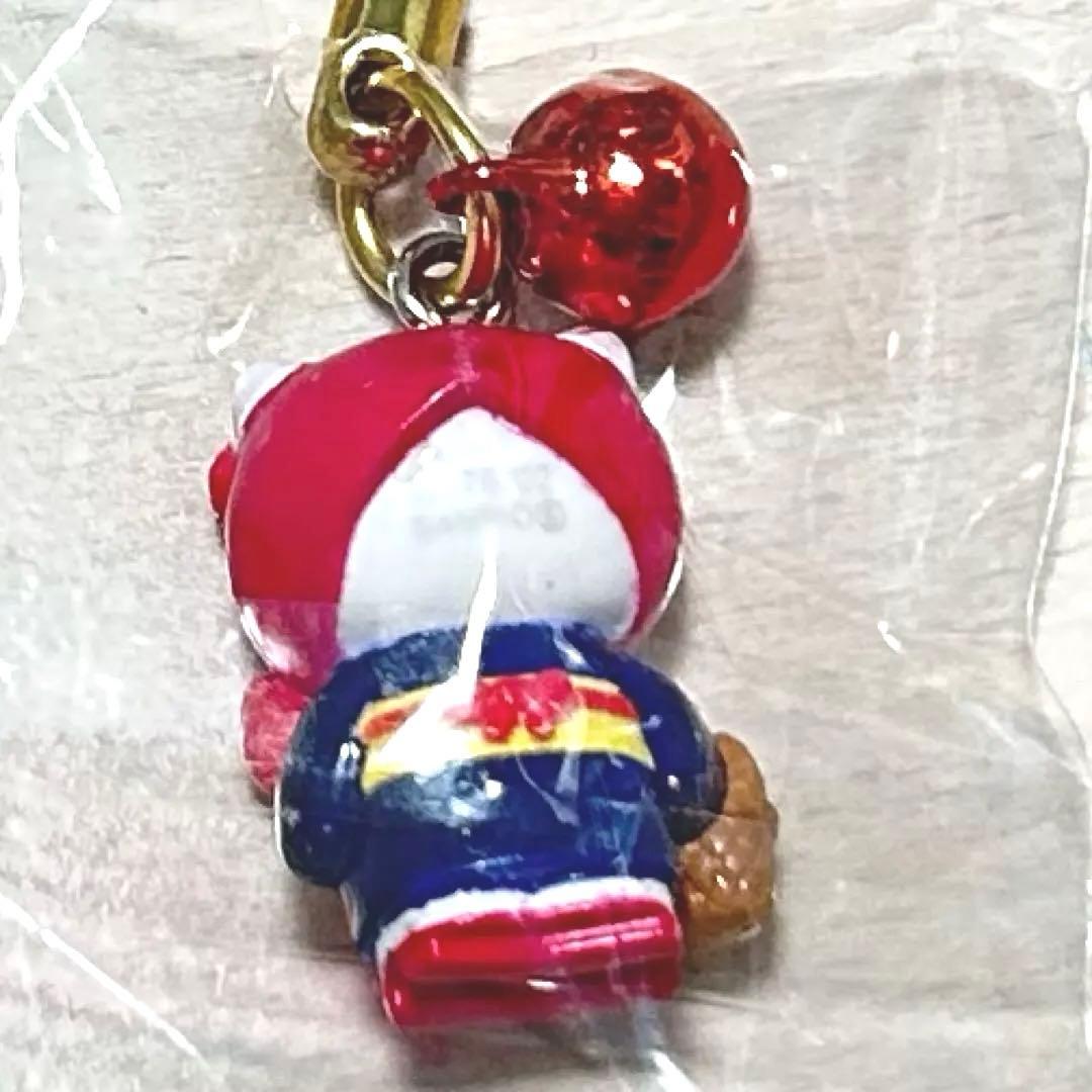 匿名配送】 2001年ご当地キティ 根付け みちのくキティ物語 青森りんご