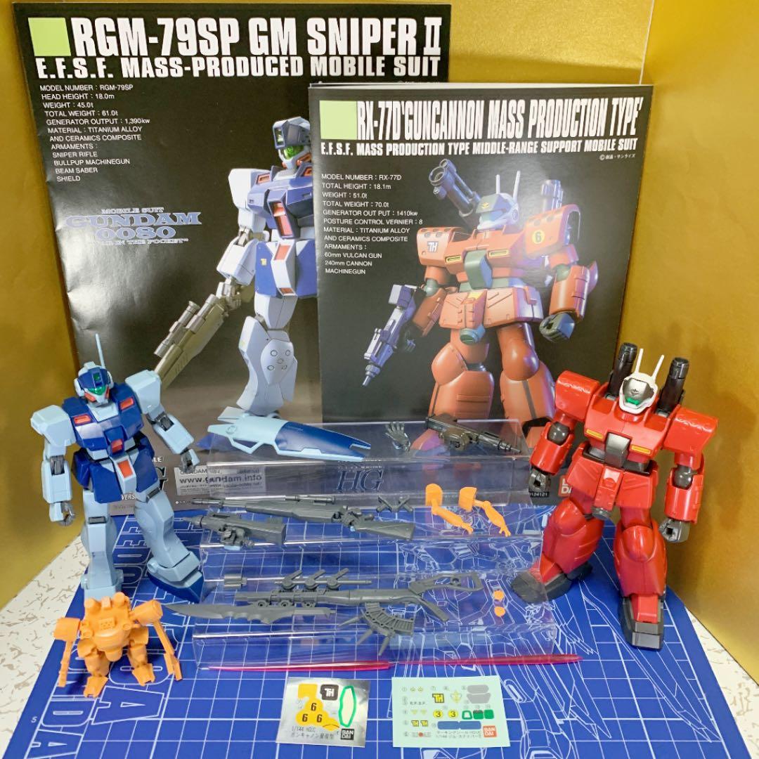 スカーレット隊セット 完成品 送料込み 即購入大歓迎 ガンプラ hg