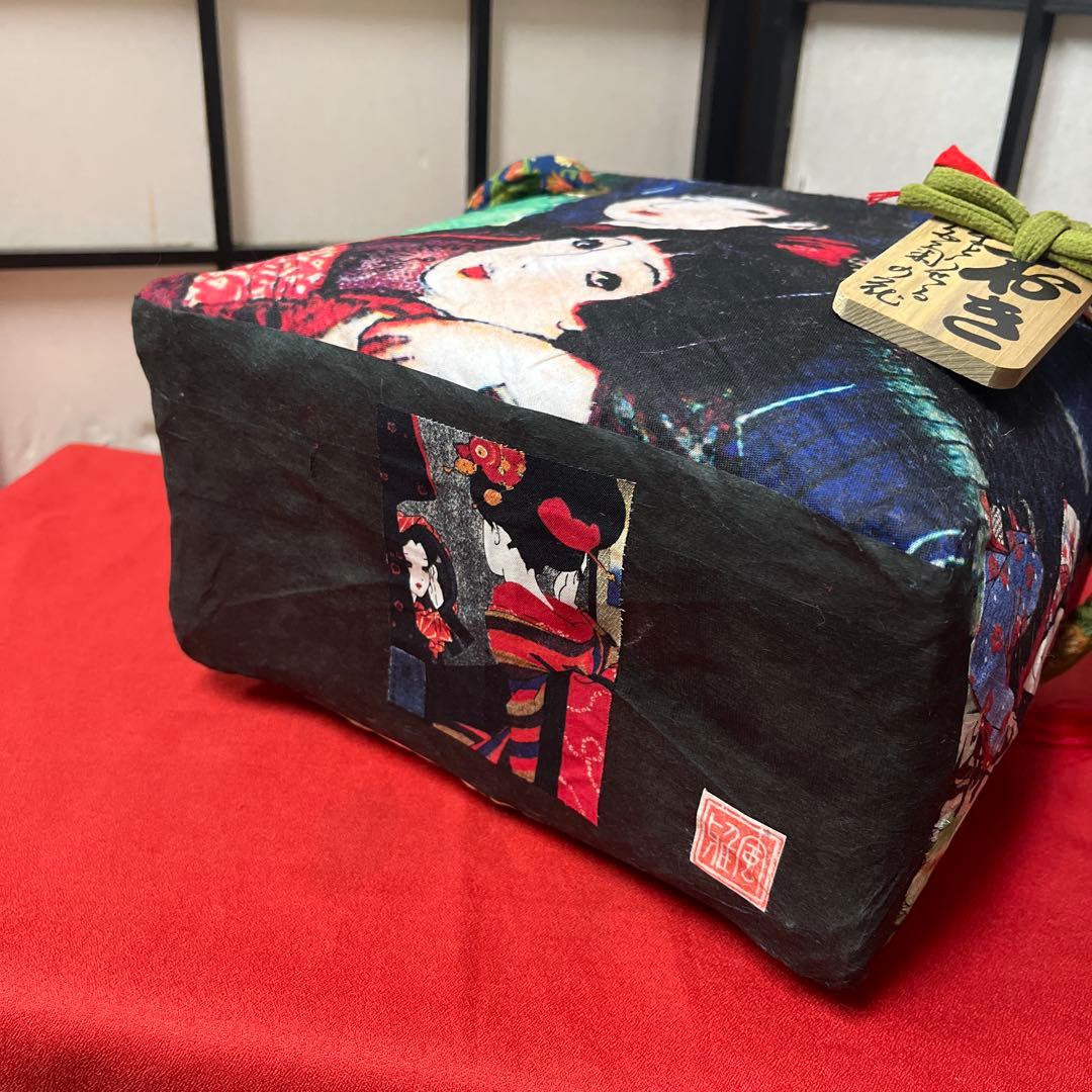 特別価格］大正ロマン 一閑張り バッグ かごバッグ ハンドバッグ 須藤