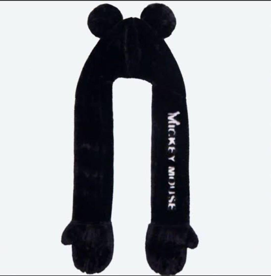 美品 ディズニー マフラーキャップ ミッキー - メルカリ