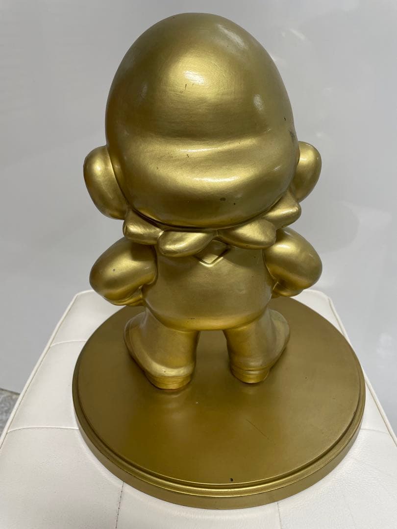 店頭用 正規品】任天堂 スーパーマリオ 金のマリオ像 ゴールド マリオ