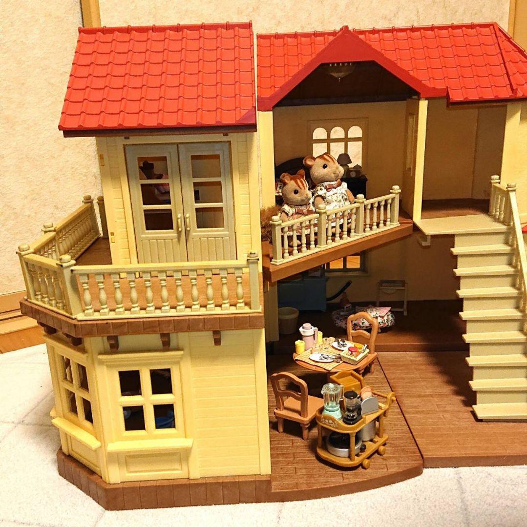 シルバニアファミリー あかりの灯る大きなお家 - メルカリ