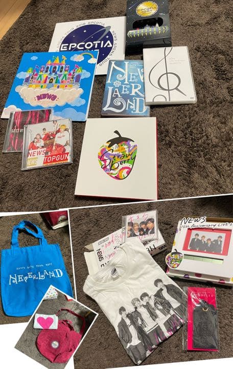 NEWS セット　初回限定版・レア物多数 ふるさと納税限定セット】12 inchレコード盤『LV MURAKAMI