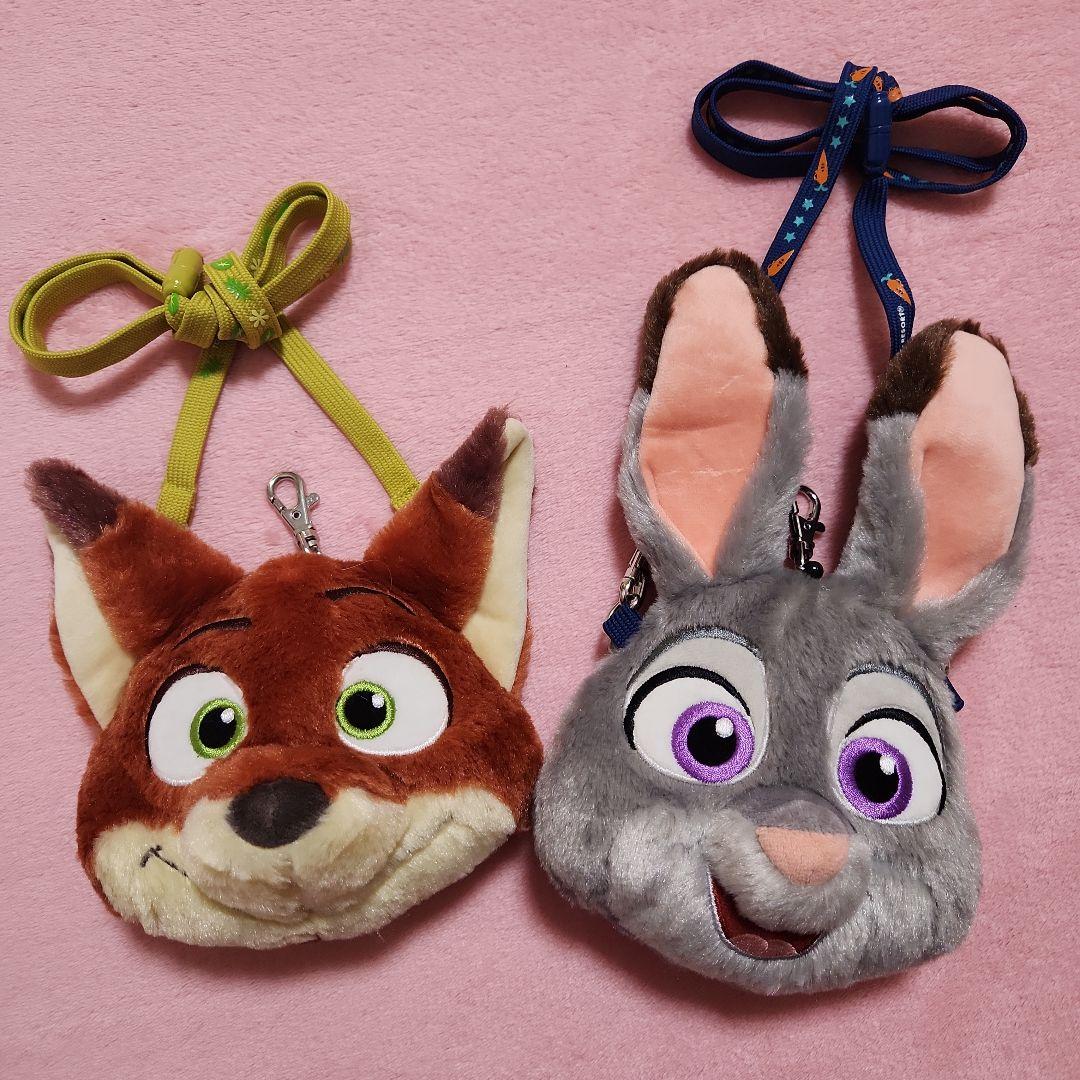 ディズニー ジュディ ニック ズートピア パスケース セット ショルダー