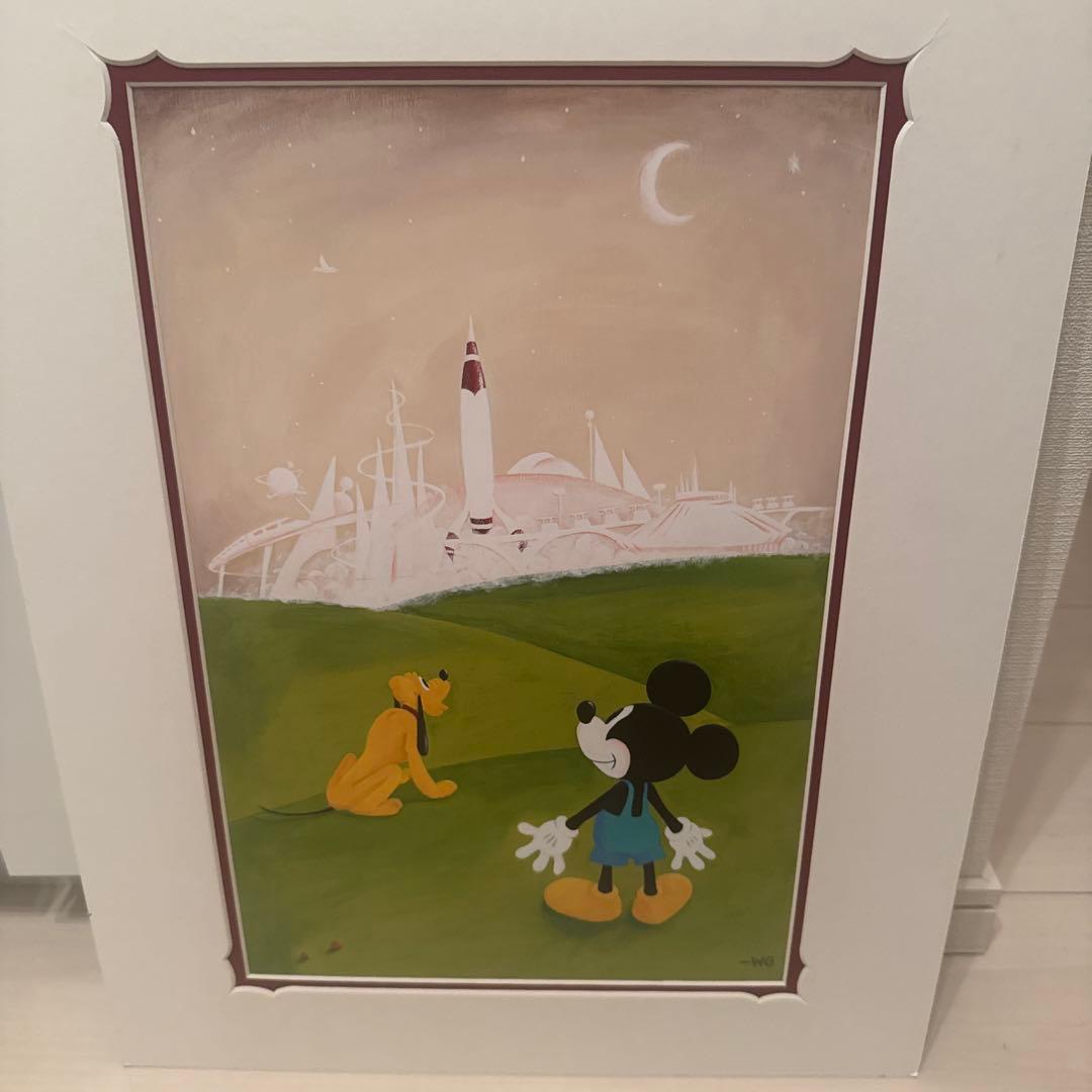 希少　世界に一枚のミッキーマウス　アート　絵　絵画 ミッキーマウスがテーマのアート展、ヨシロットンや空山基ら参加