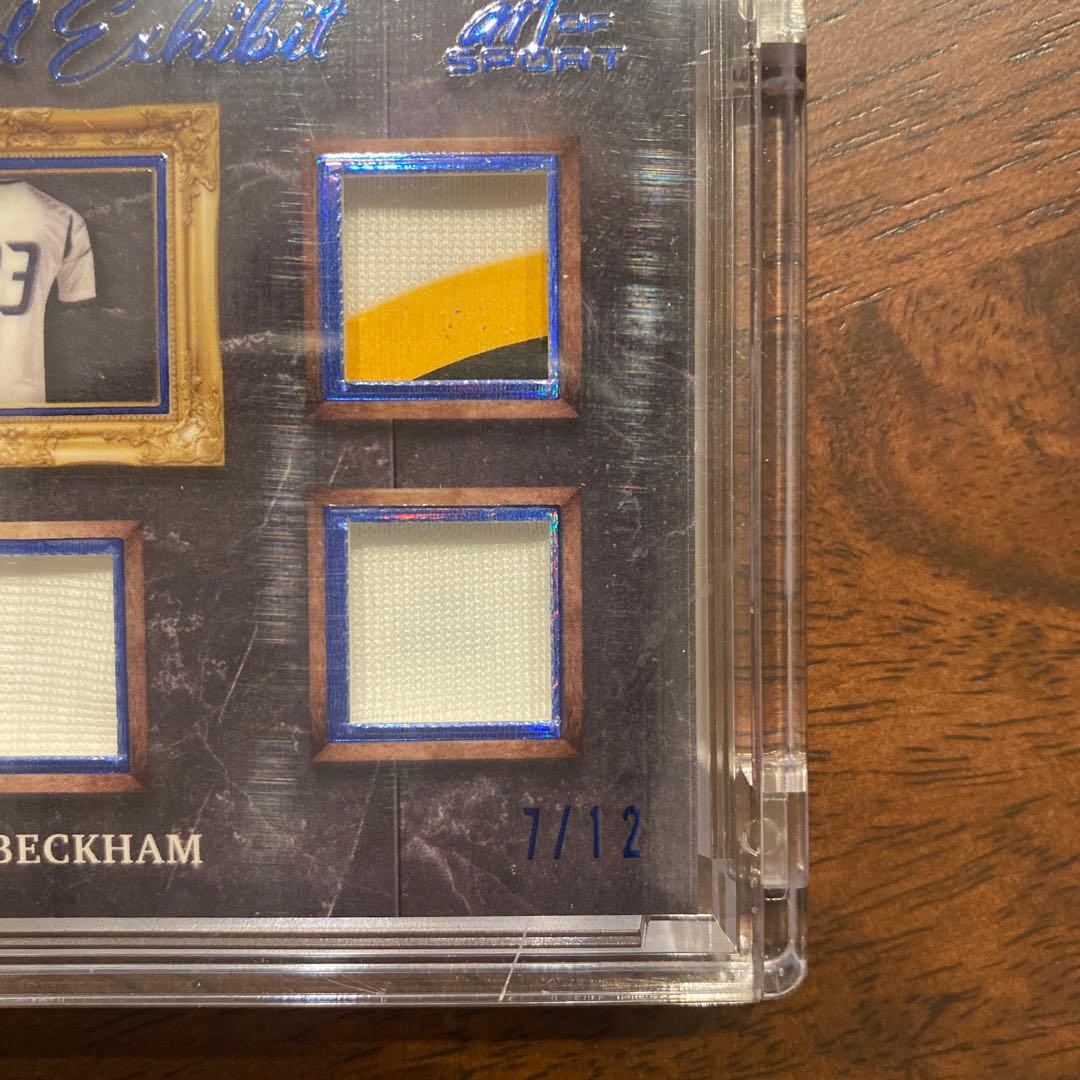Leaf デイビッドベッカム ジャージメモラビリア 限定12枚