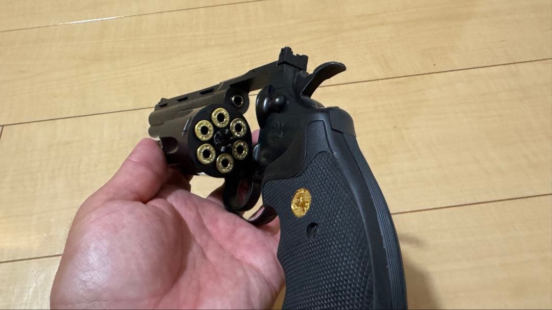 東京マルイ ガスリボルバー コルトパイソン 6インチ ホルスター等セット