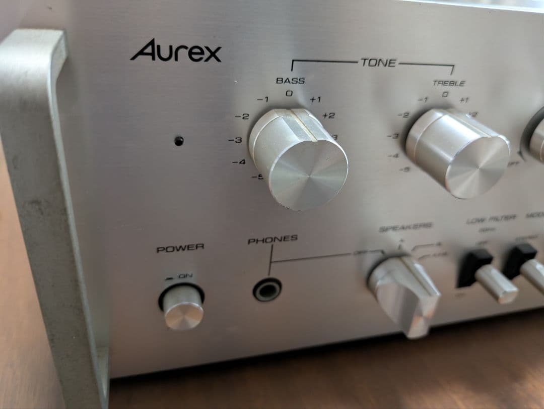 東芝AurexチューナーST320とアンプSB320 - メルカリ