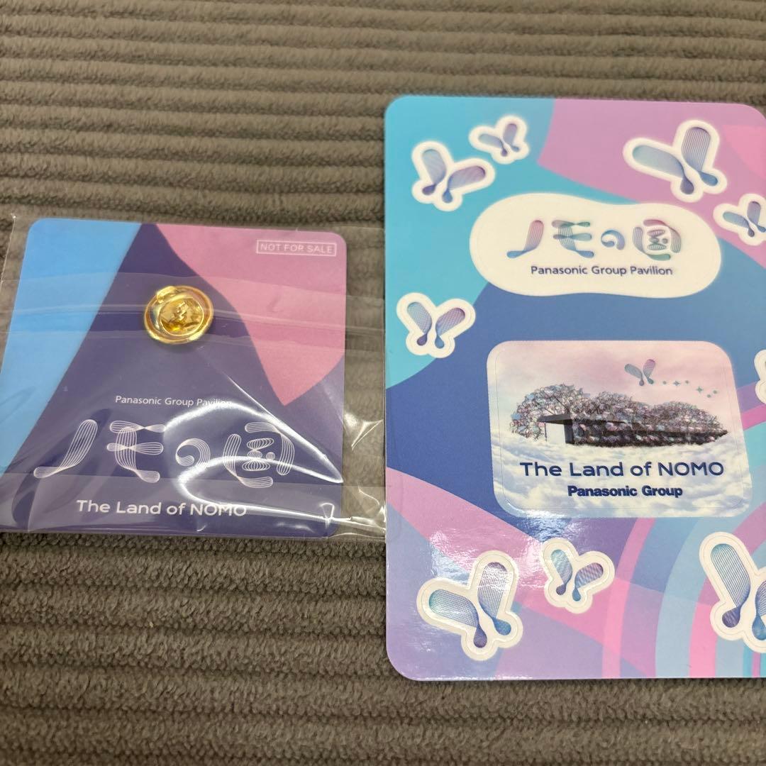 ノモの国 パナソニック パビリオン ピンバッジ 大阪関西万博 - メルカリ