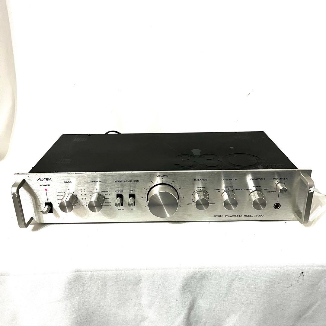 Aurex Toshiba Aurex SY-330 東芝 オーレックス ステレオプリアンプ