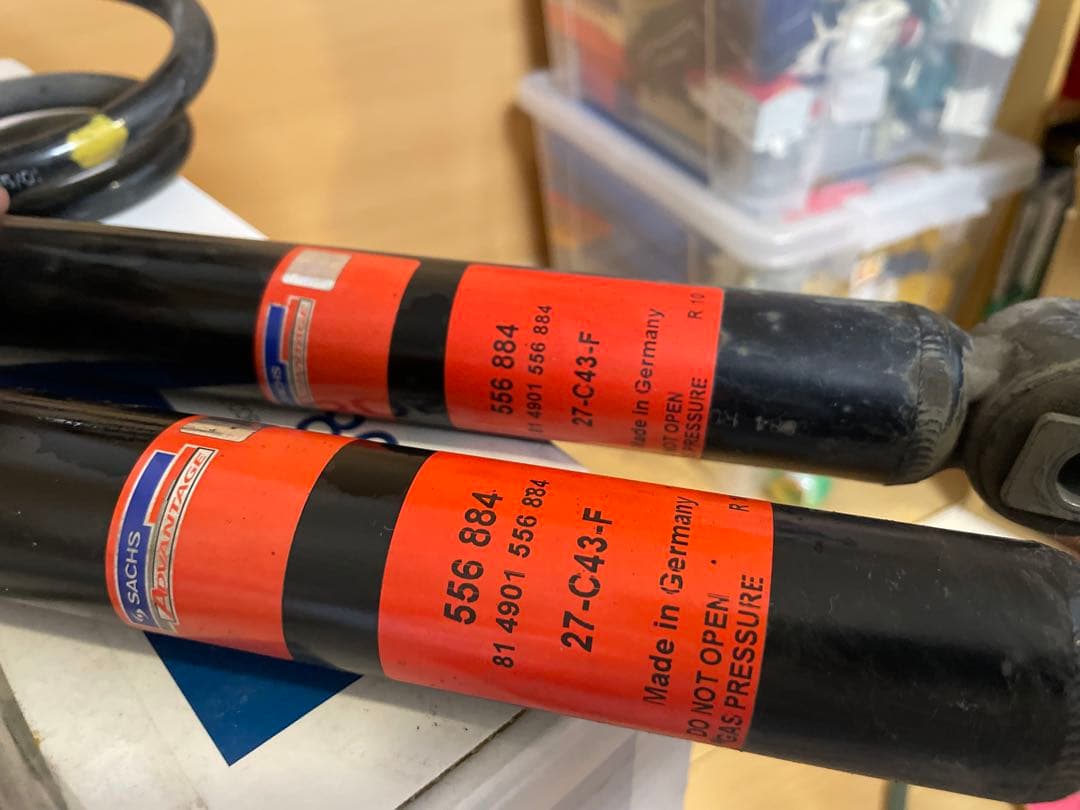 BMW e46 ALPINA コイルスプリングとショックアブソーバーセット - メルカリ