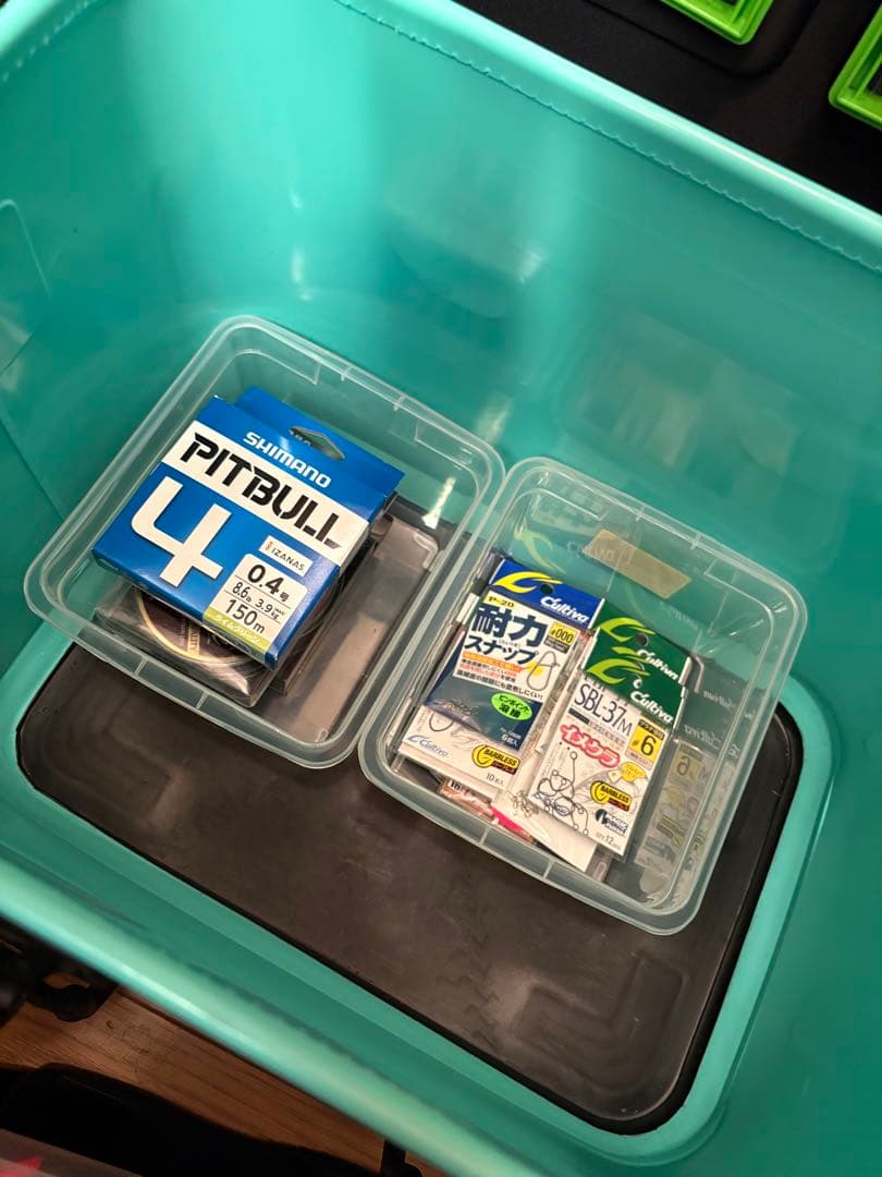 エリアトラウト引退セット タックルボックス、ルアー、他小物 - メルカリ