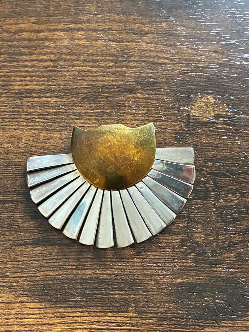 希少　ヴィンテージ　Mexico シルバー　ブローチ Mexico シルバー925 XOXブローチ | Milo Antiques & Vintage