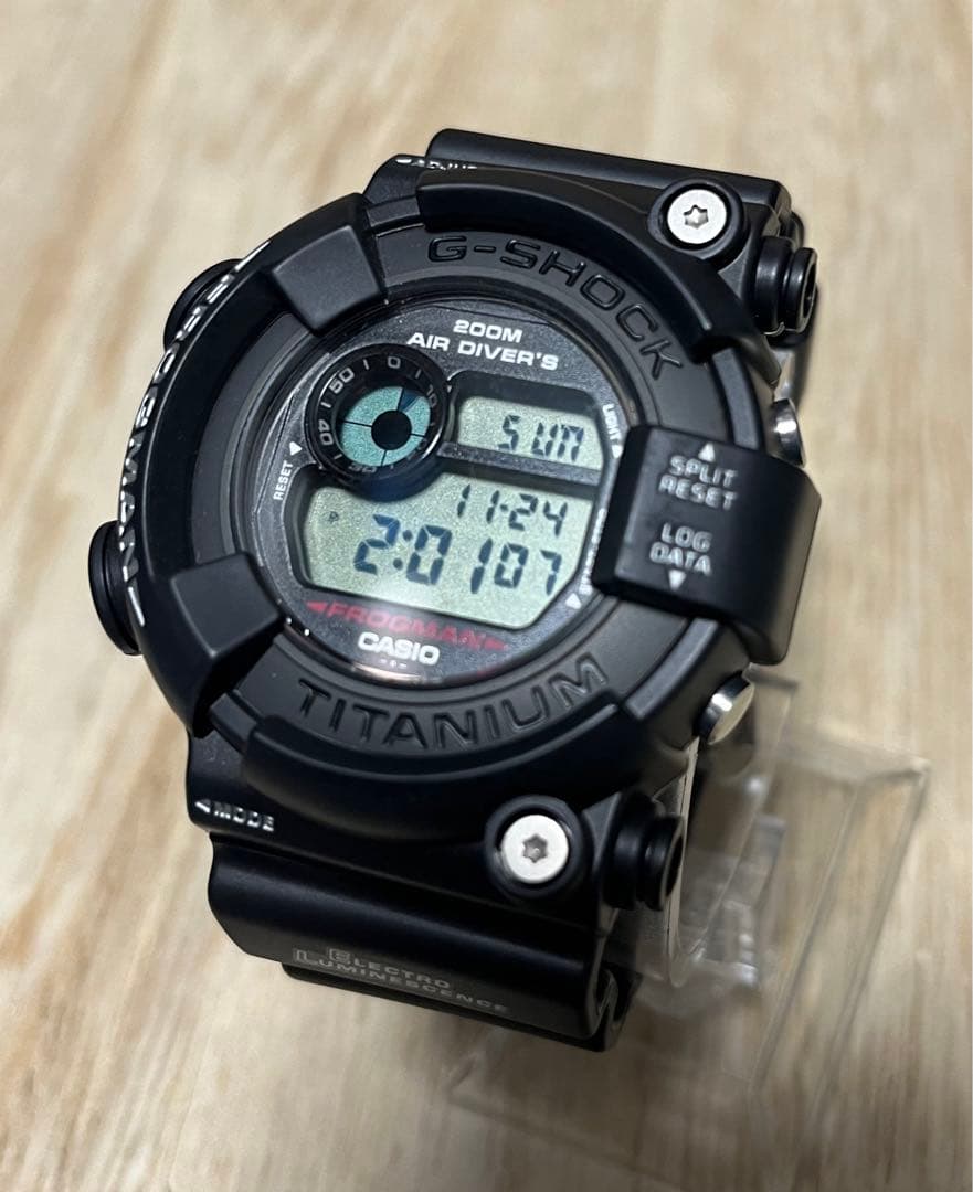 極美品】CASIO G-SHOCK FROGMAN DW-8200MB-1VT