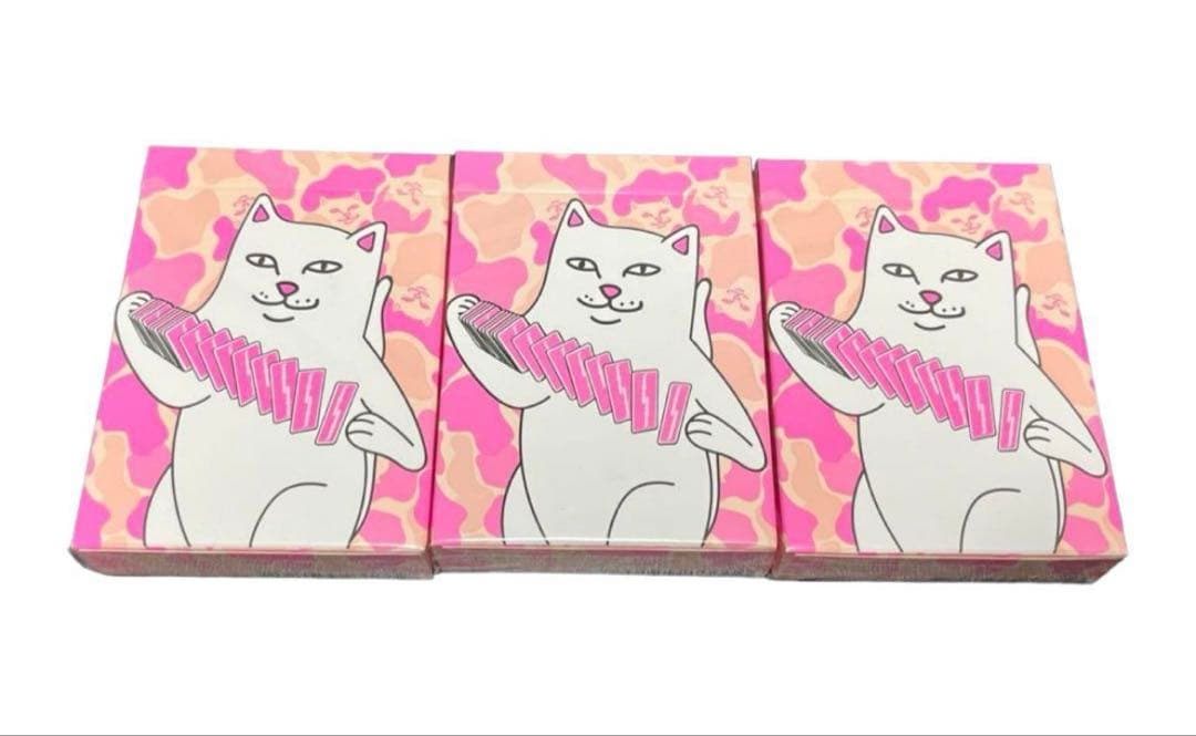 Fontaine × RIPNDIP playing cards V2 Ripndip x Fontaine v2 Ice Cream Pink playing cards – Cardvo