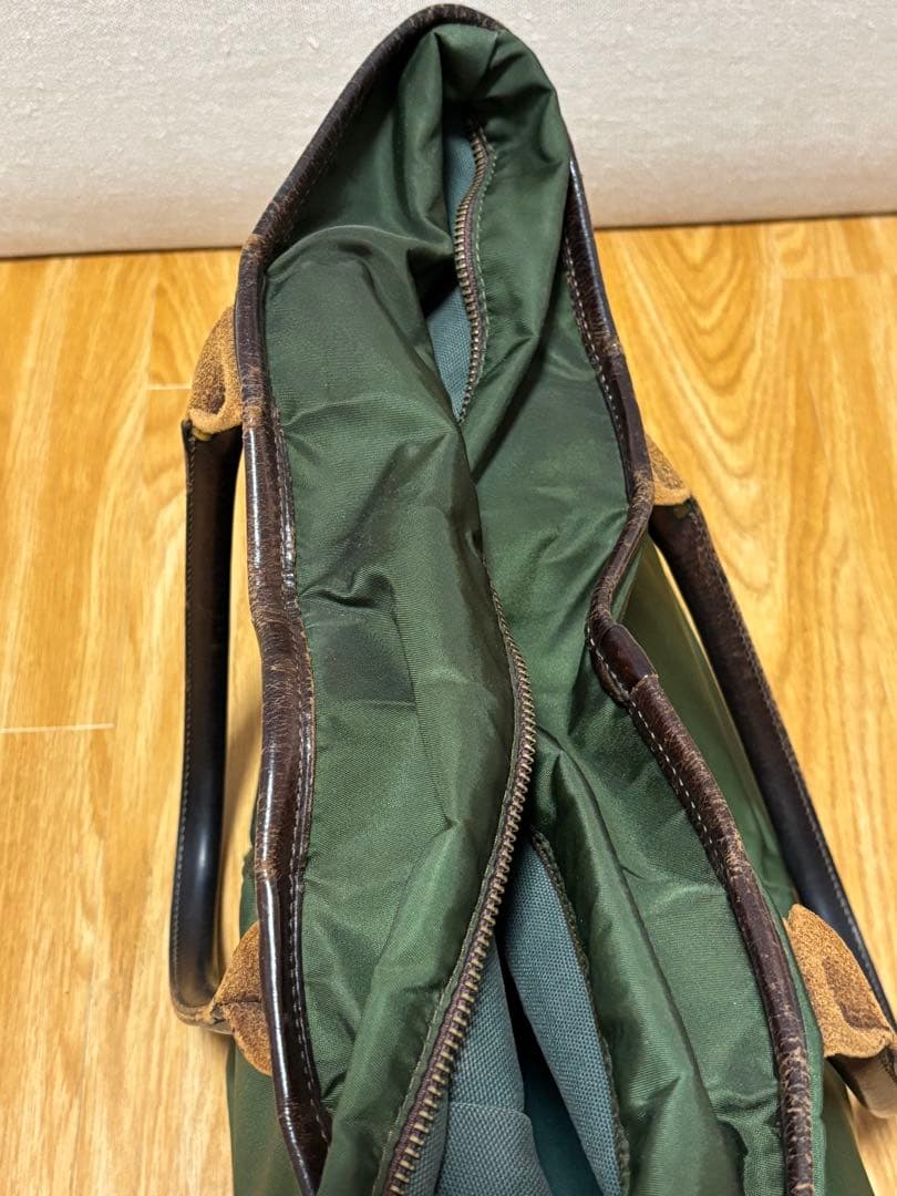 Felisi フェリージ 9236 ナイロン レザー トートバッグ カーキ - メルカリ