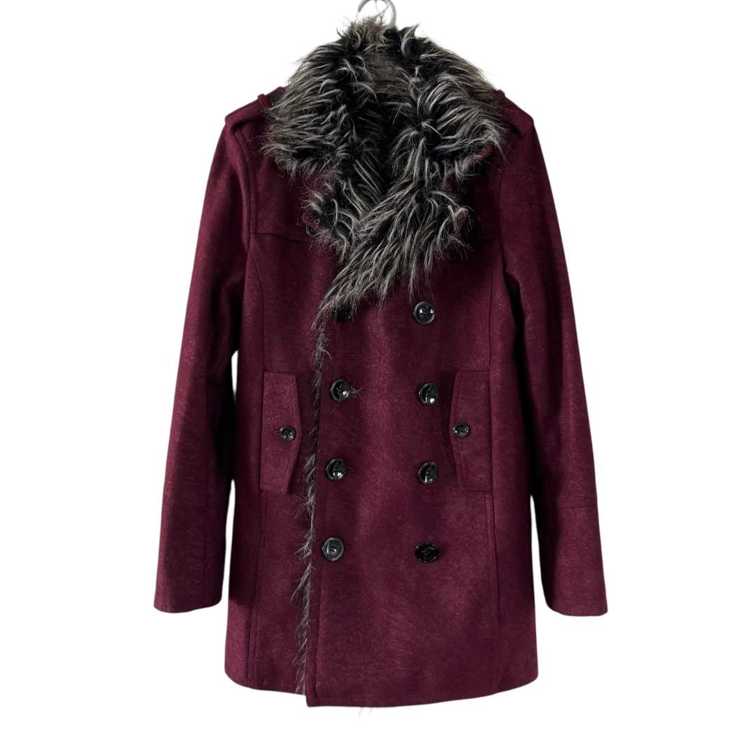 00s y2k growth お兄系 ファー コート ギャル男 グランジ コア - メルカリ