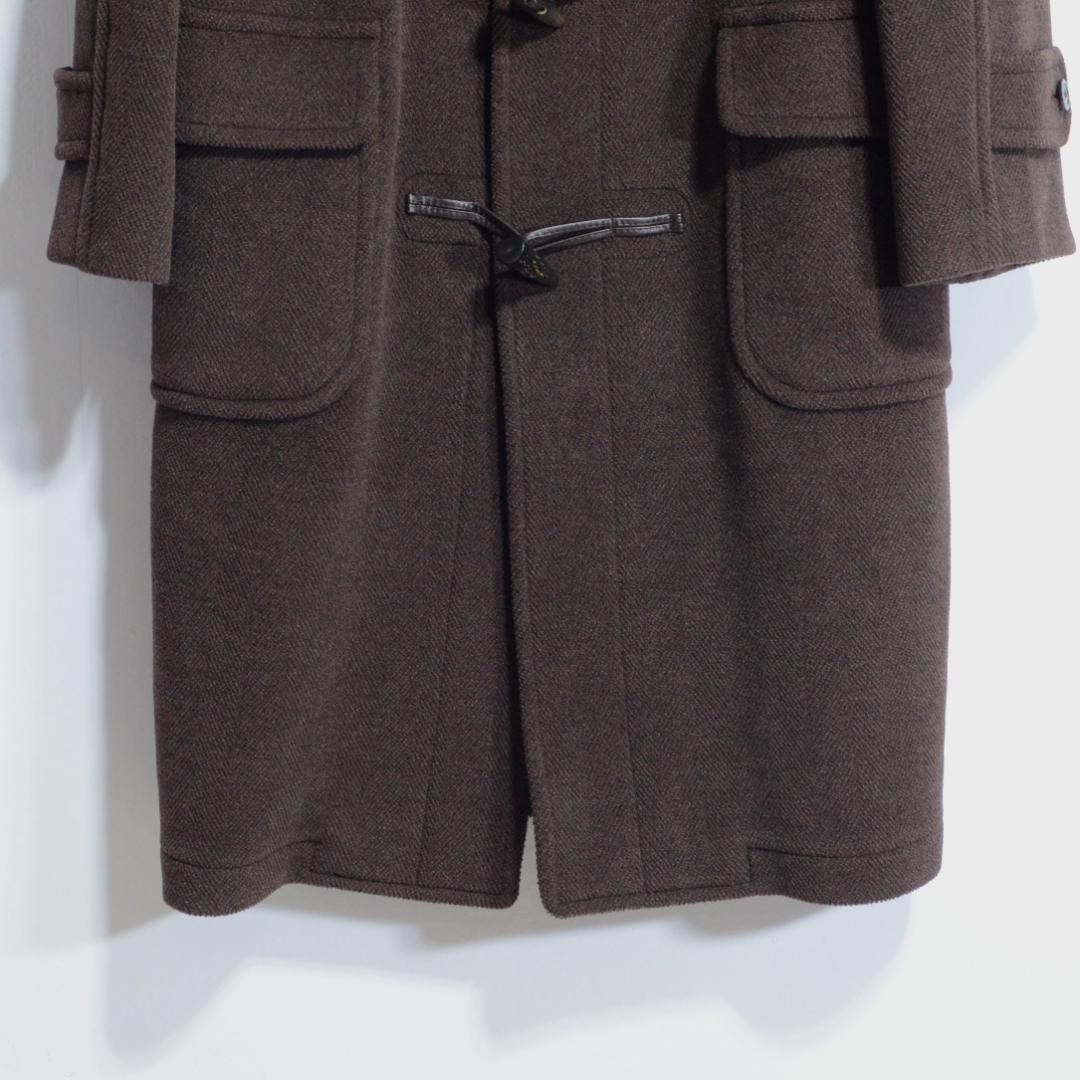 超貴重極上品 ムーアブルック製 カットパイル ダッフルコート H