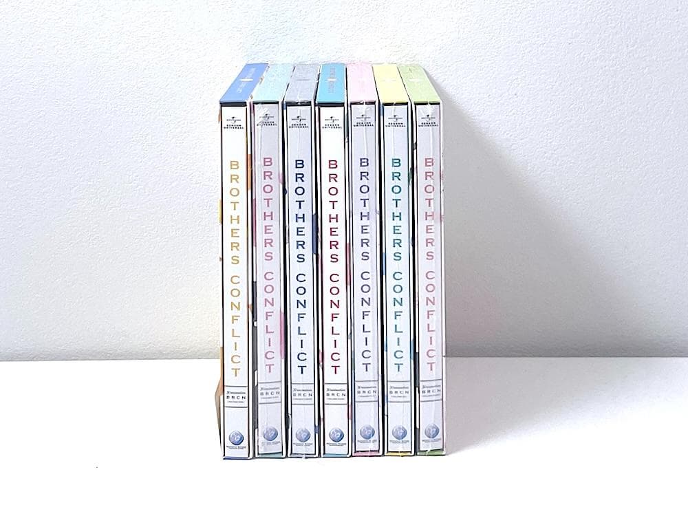 未開封多数 DVD BROTHERS CONFLICT 初回限定版 全7巻セット