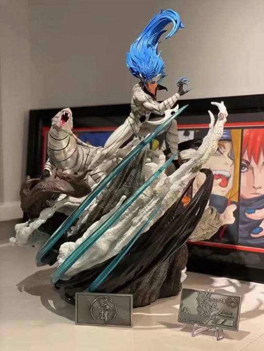 BLEACH 黒衣少年図 グリムジョー ガレージキット ガレキ スタチュー⑥ Amazon.co.jp: BLEACH 黒衣少年図 浮竹十四郎 ガレージキット ガレキ