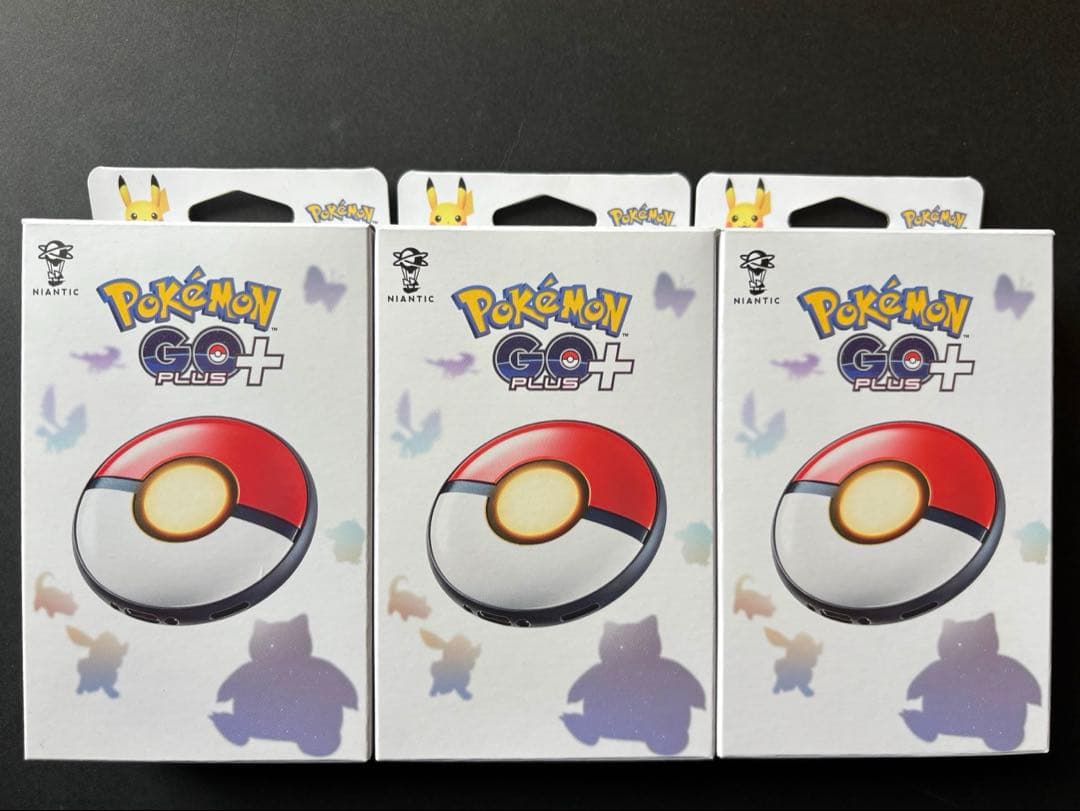 新品未開封 3個Pokemon Go Plus + ポケモンゴー プラス プラス Pokemon（ポケモン） Pokemon GO Plus＋（ポケモンゴープラス＋