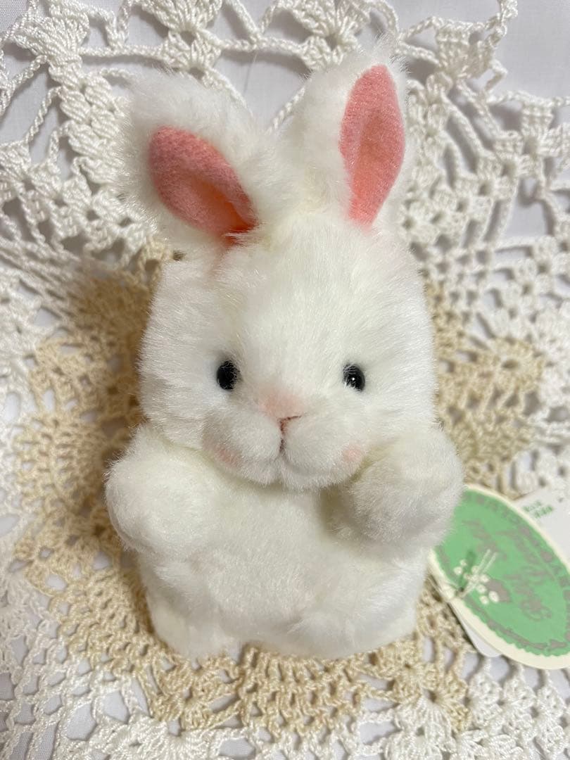 ジョイフルメイト ぬいぐるみ うさぎ レトロ 新品 タグ付き - メルカリ