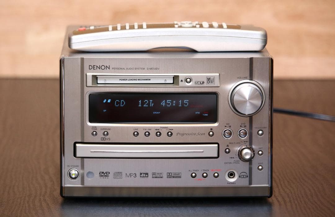 DENON D-ME55DV CD/DVD/MD/TUNER/AMP ミニコンポ