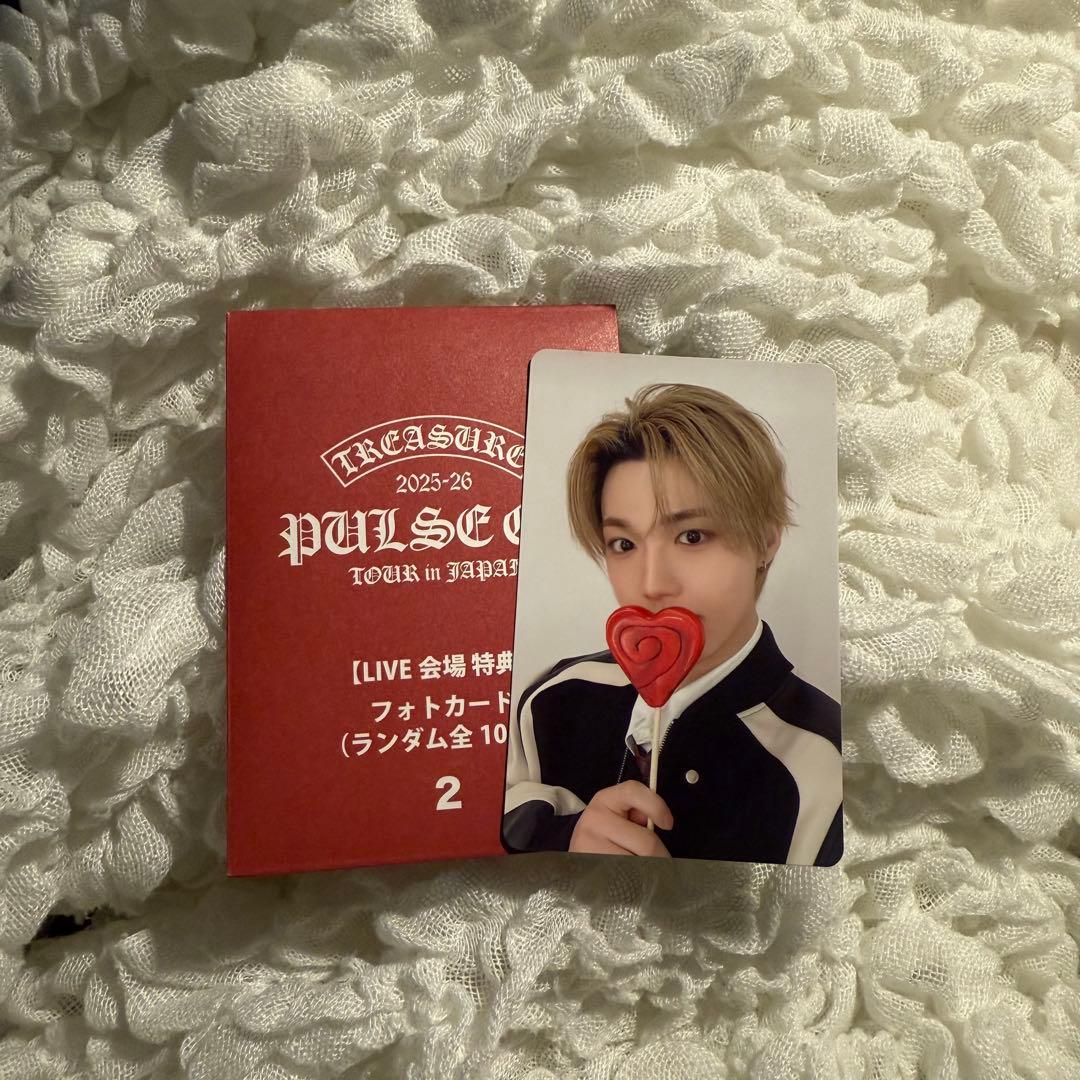 TREASURE PULSE ON TOUR ドヨン 会場特典 トレカ - メルカリ