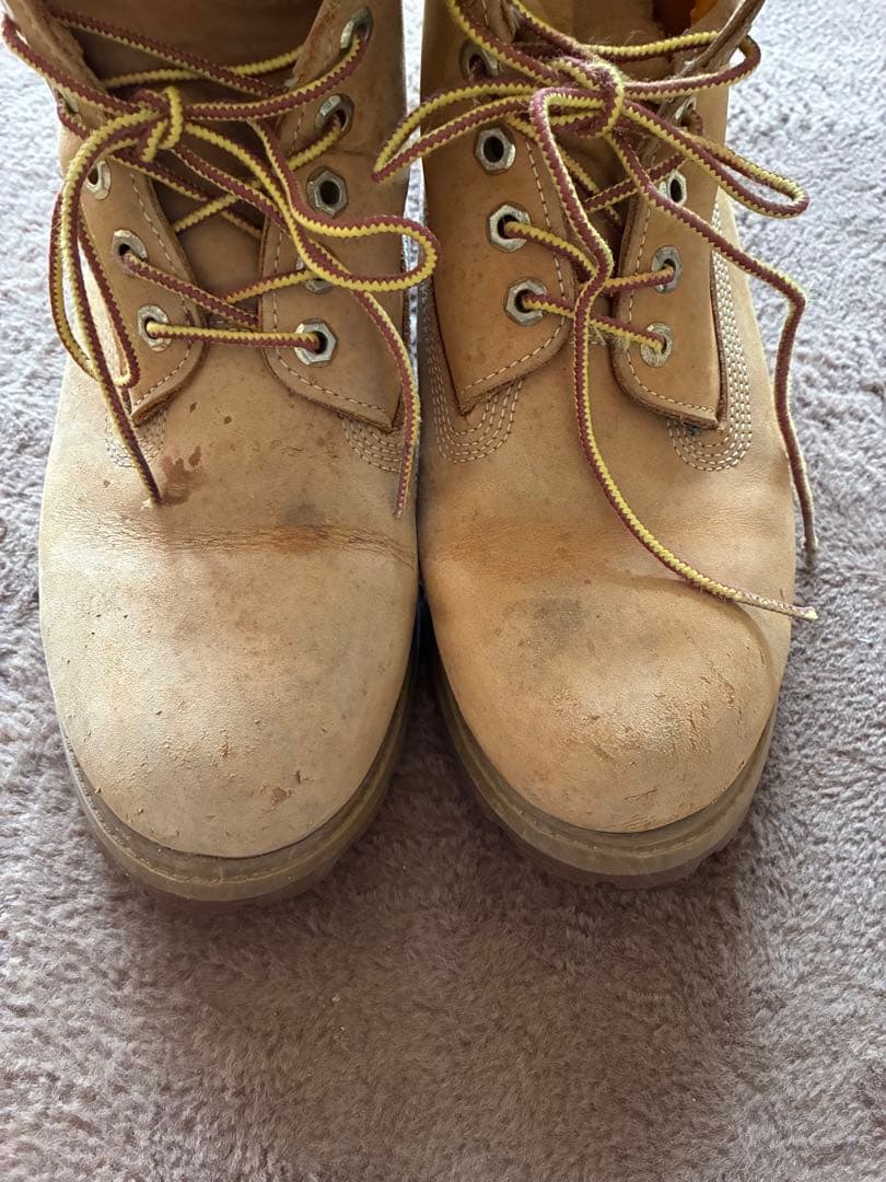 Timberland ベージュ　9.5インチ（27.5cm）