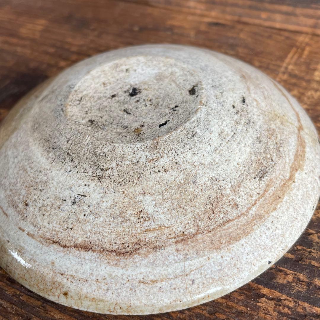 江戸時代 古瀬戸 小皿 平皿 平盃 骨董 古美術 アンティーク 古美濃 古