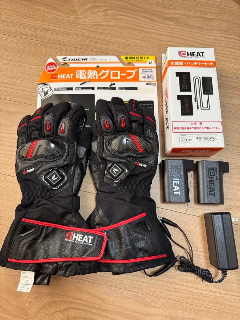 RSタイチ 電熱グローブ RST648 & バッテリーセット RSP064 - メルカリ