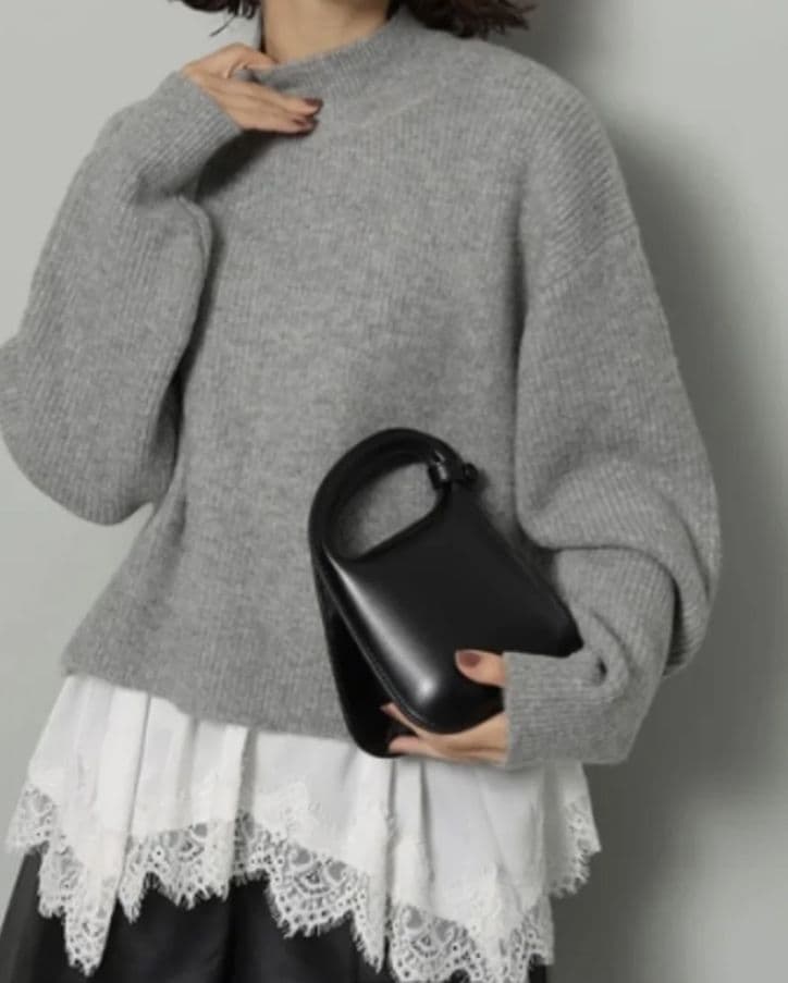 Arpege story（アルページュストーリー）レースキャミ付きプルオーバー