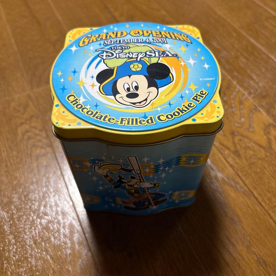 東京ディズニーシー 2001年グランドオープン クッキー缶 - メルカリ