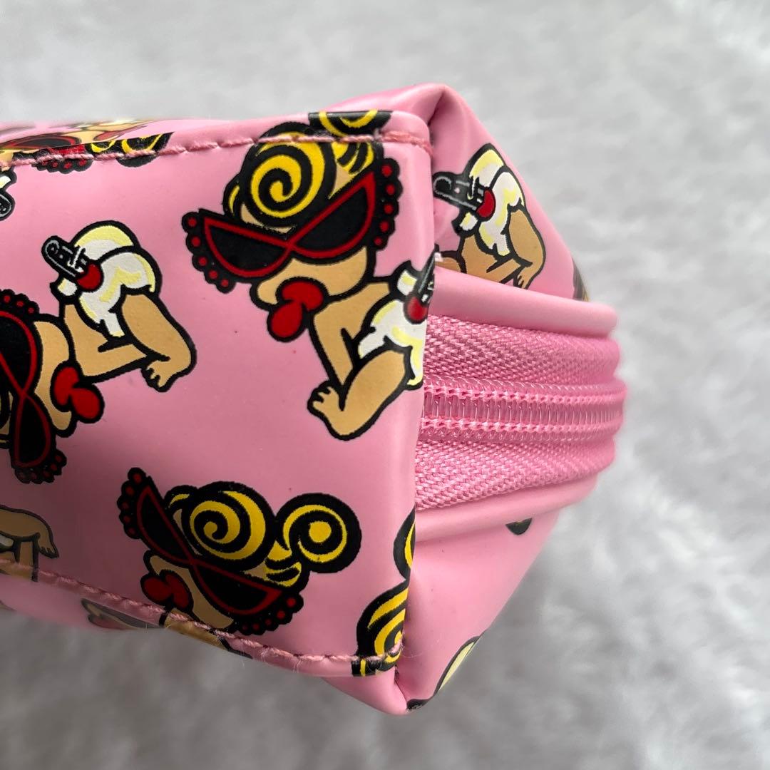 ヒステリックミニ ヒスミニ Hysteric Mini ピンクマルチポーチ希少品