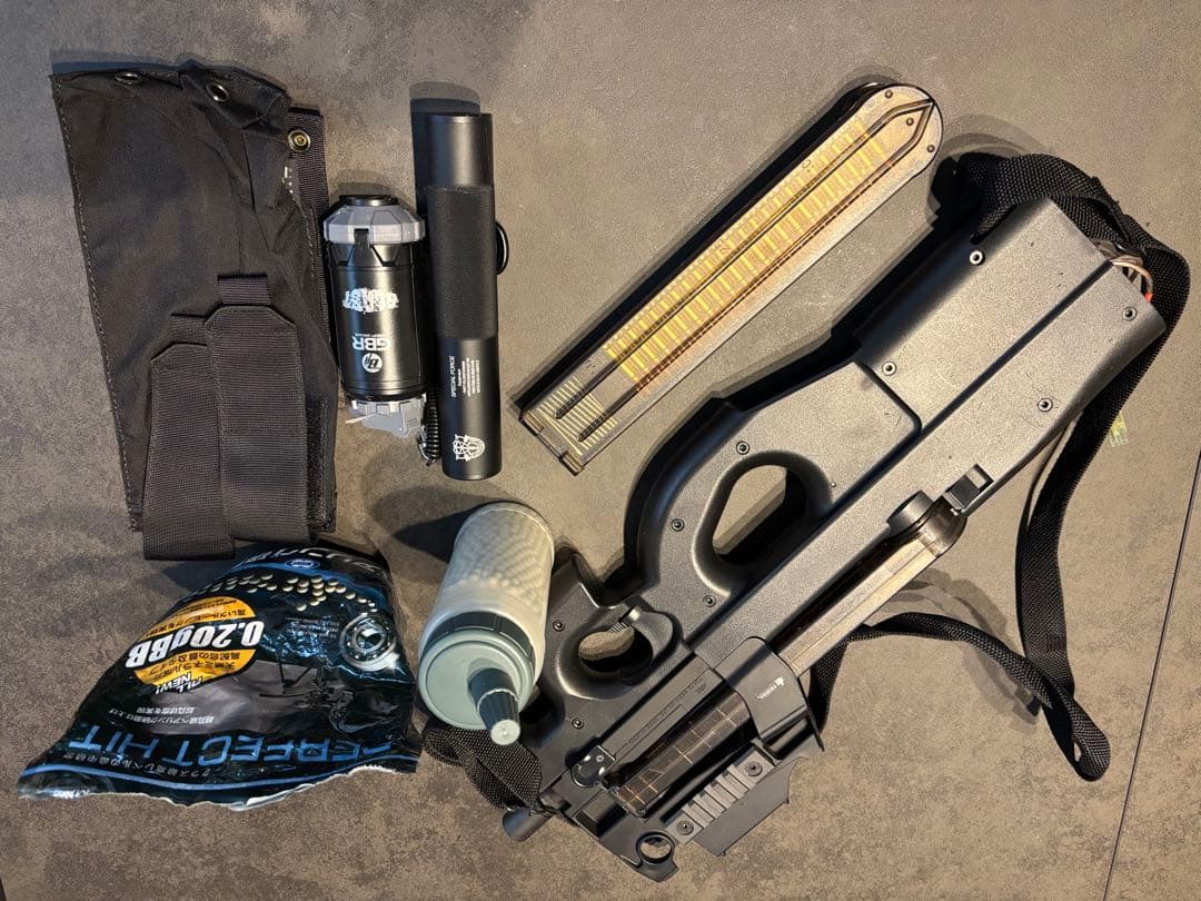 東京マルイ　P90 他セット Amazon | □フルセット□ スタンダード 電動ガン P-90 プロジェクト90