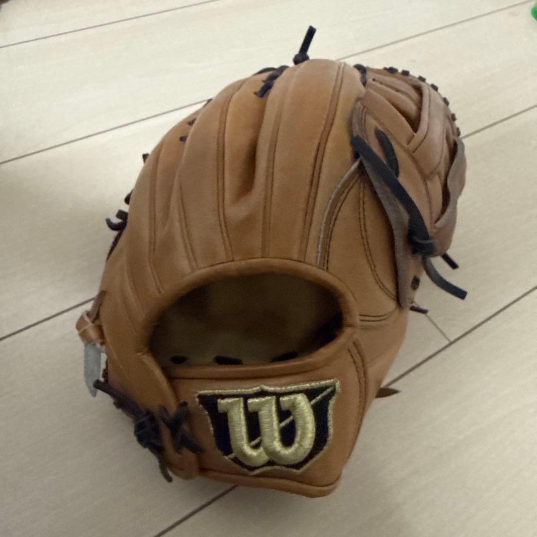 Wilson 硬式外野グローブ Wilson（ウイルソン） 野球 硬式グローブ 外野手用 STAFF DUAL 外野手