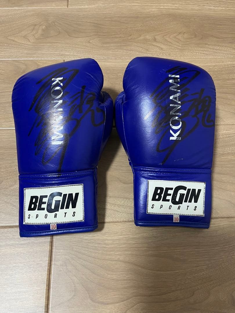 K‐1 ピーターアーツ サイン入りTシャツ/サイン入りグローブ/フィギュア他