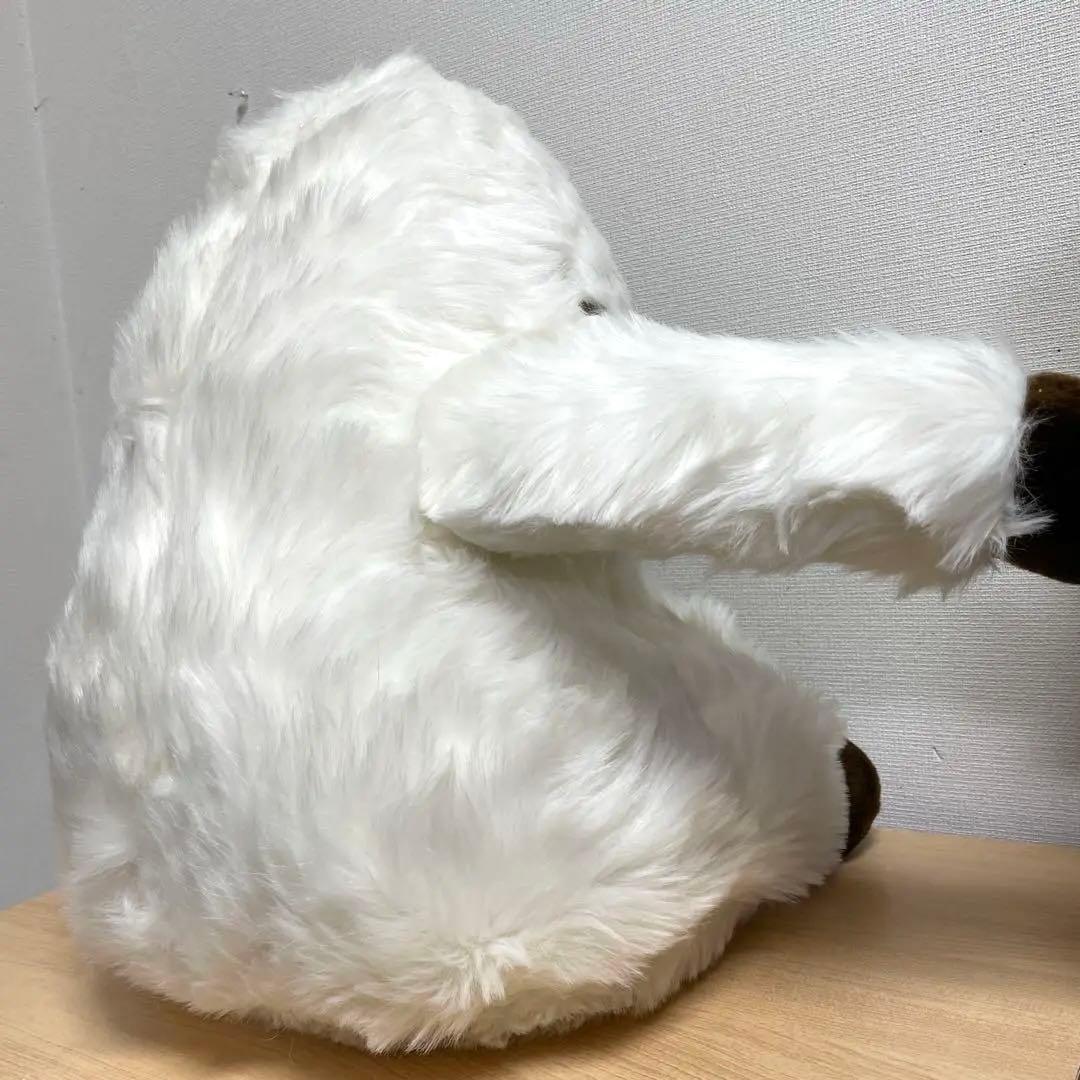 白いゴリラ ビックサイズ 2024 ビックゴリラ 美品 ゴリラぬいぐるみ
