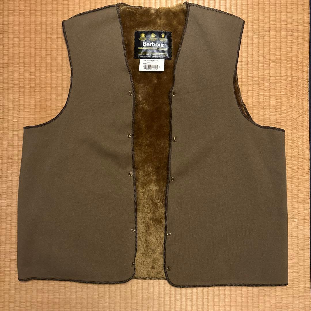 バウアーライナー　Barbour A297 ブラウンベストC46/117㎝ バウアーライナー Barbour A297 ブラウンベストC46/117㎝ - メルカリ