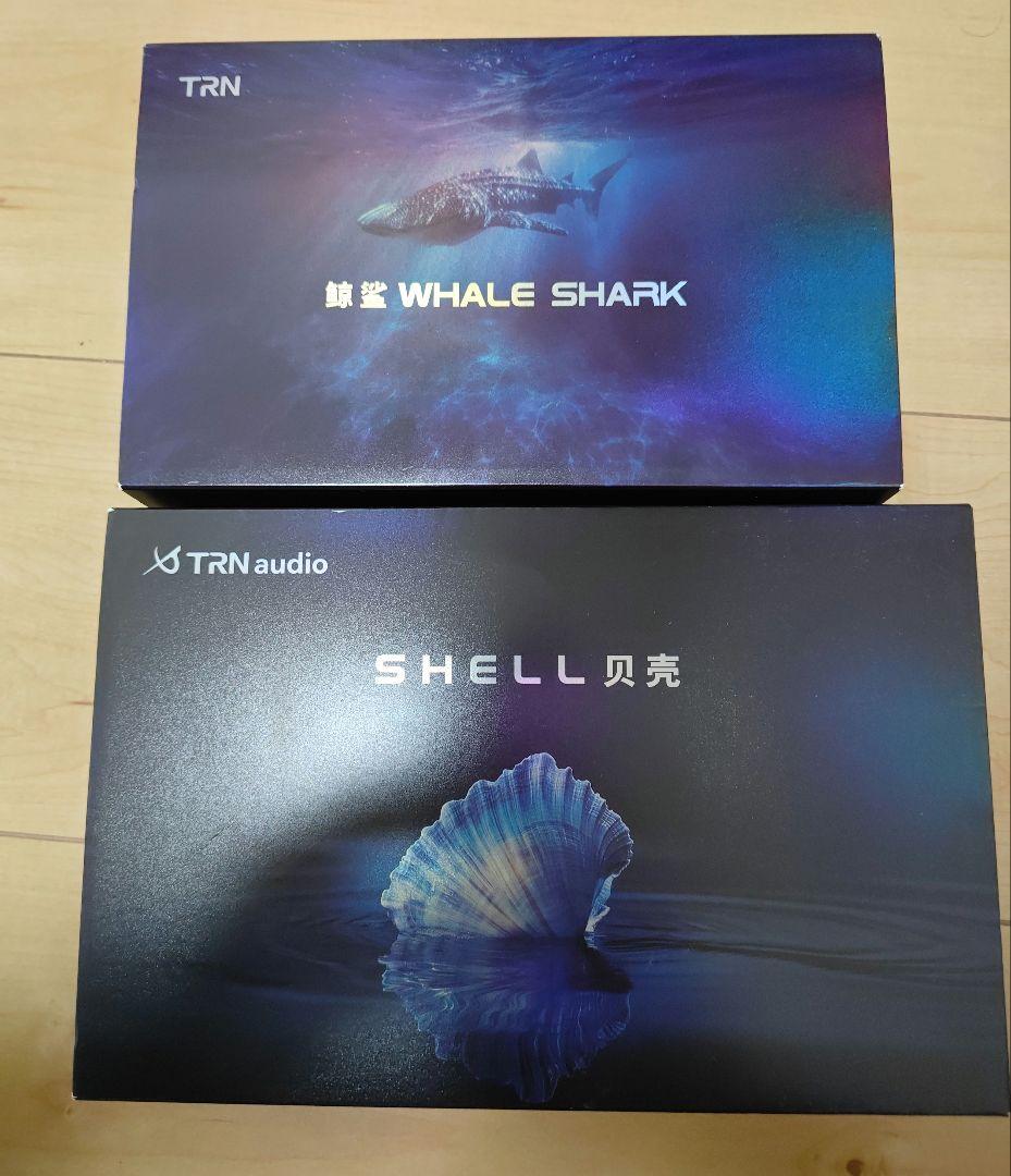 TRN シェル ホエールシャーク イヤホン 2セット【お得なまとめ売り】 TRN シェル ホエールシャーク イヤホン 2セット【お得なまとめ売り