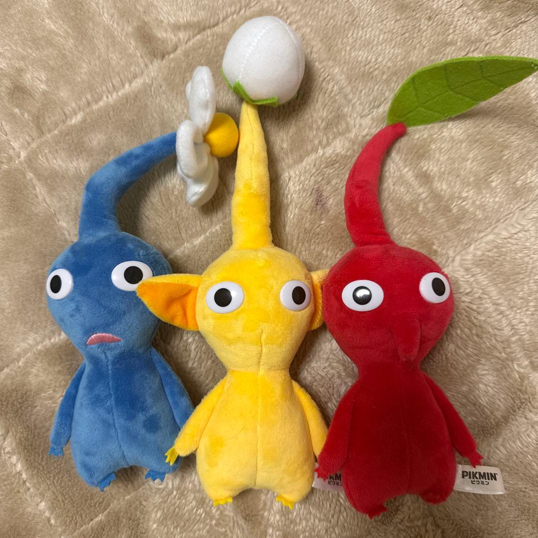 ピクミン ぬいぐるみ マスコット 青ピクミン 黄ピクミン 赤ピクミン