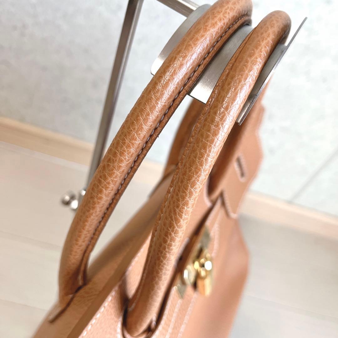 美品 EPONINE エポニーヌ バック レザー カデナ 南京錠 キャメル A4