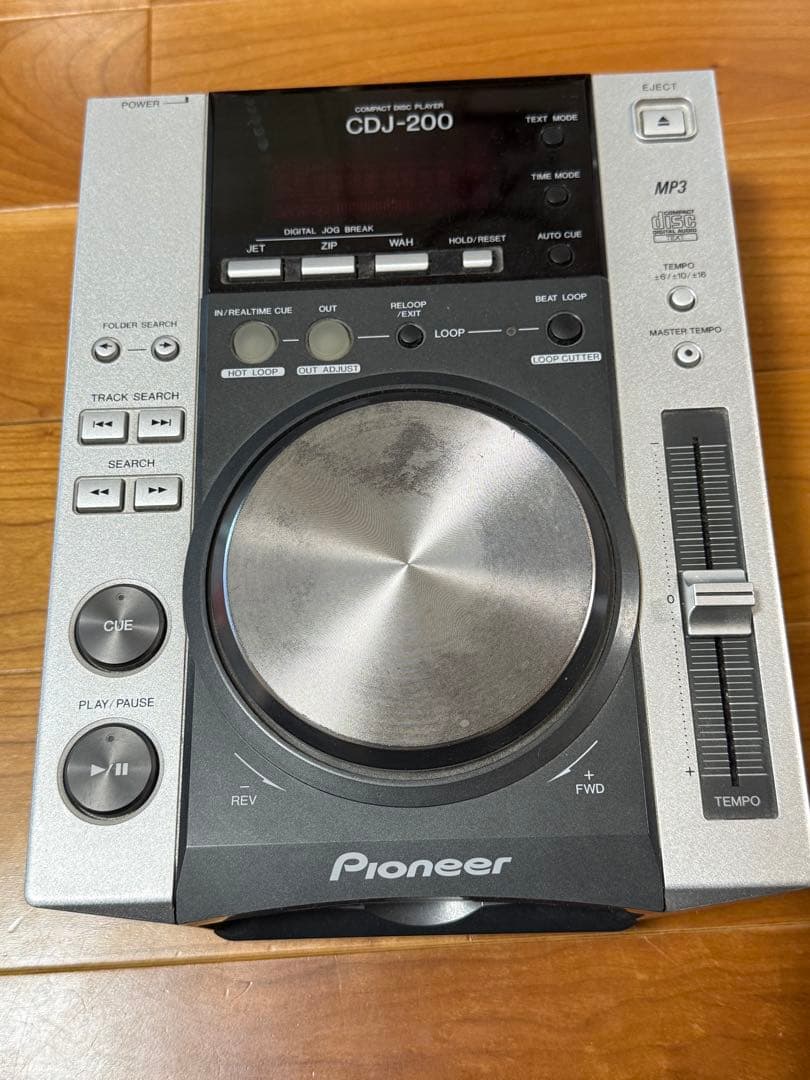 Pioneer CDJ-200 動作確認済 MP3対応のDJ向けCDプレーヤー「CDJ−200」新発売 | 報道資料