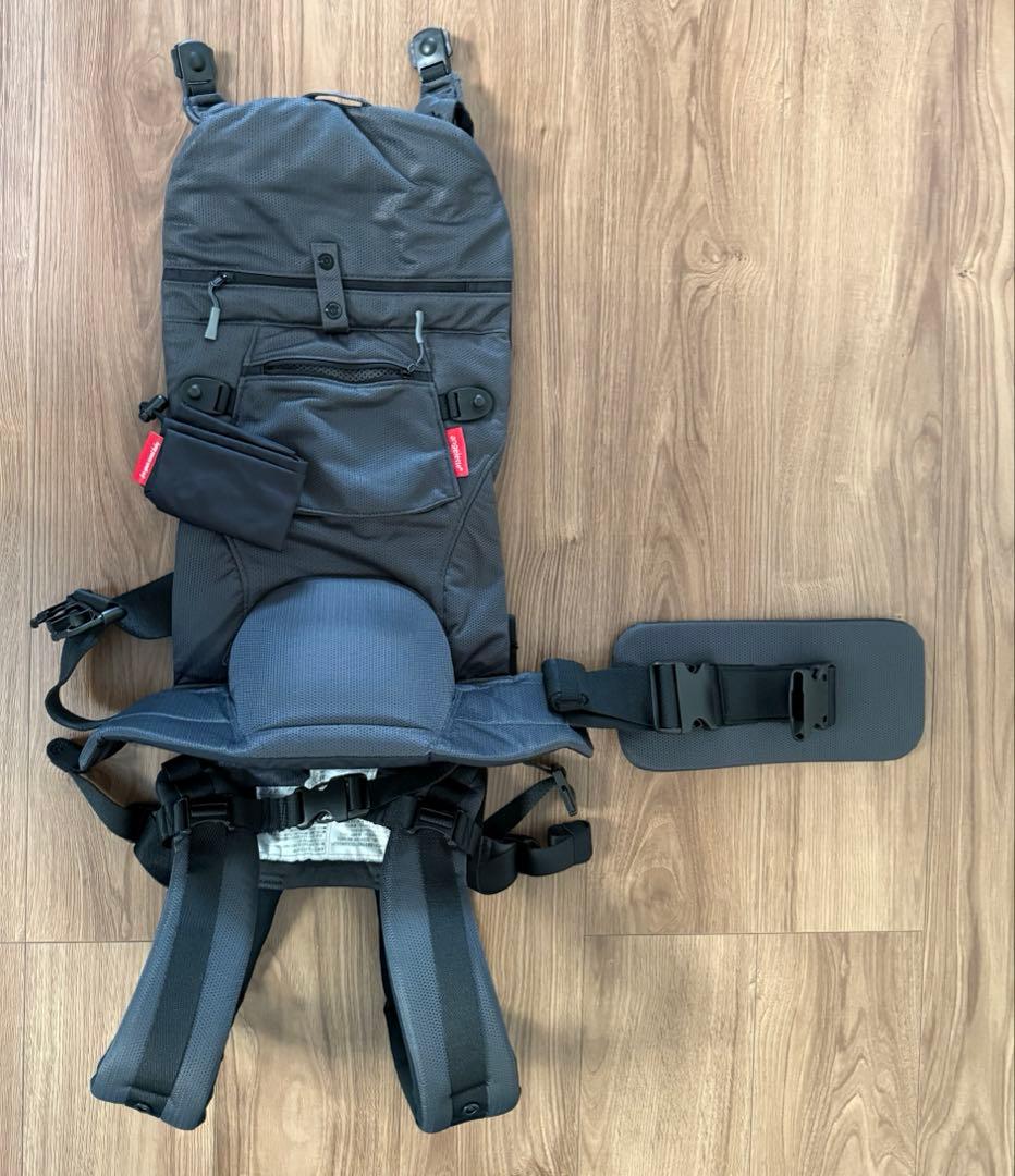 アンジェレッテ ベビーキャリアオン チャコールグレー angelette BABY CARRIER ON アンジェレッテベビー キャリア オン