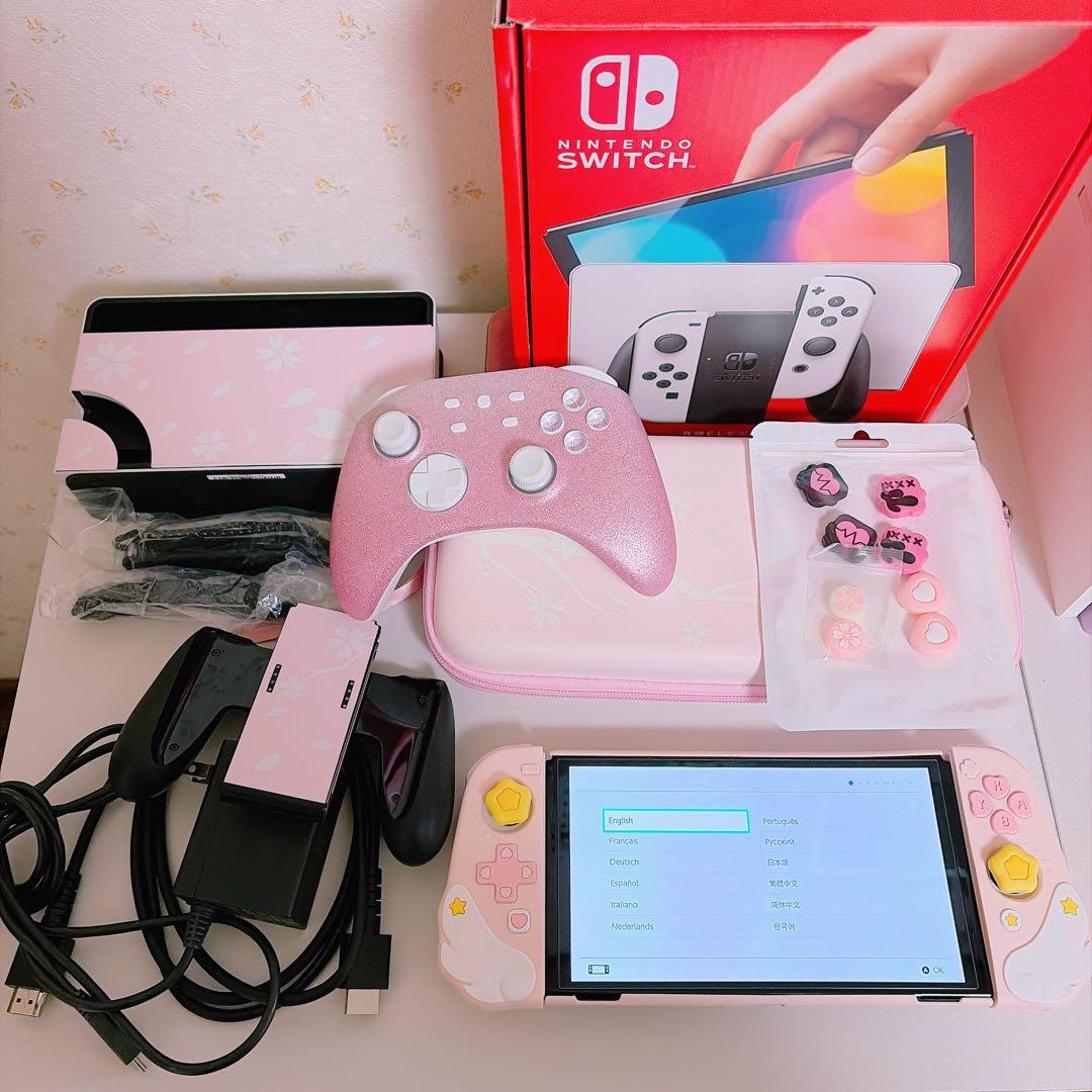 Nintendo Switch 有機ELモデル 本体 おまけ付き - メルカリ