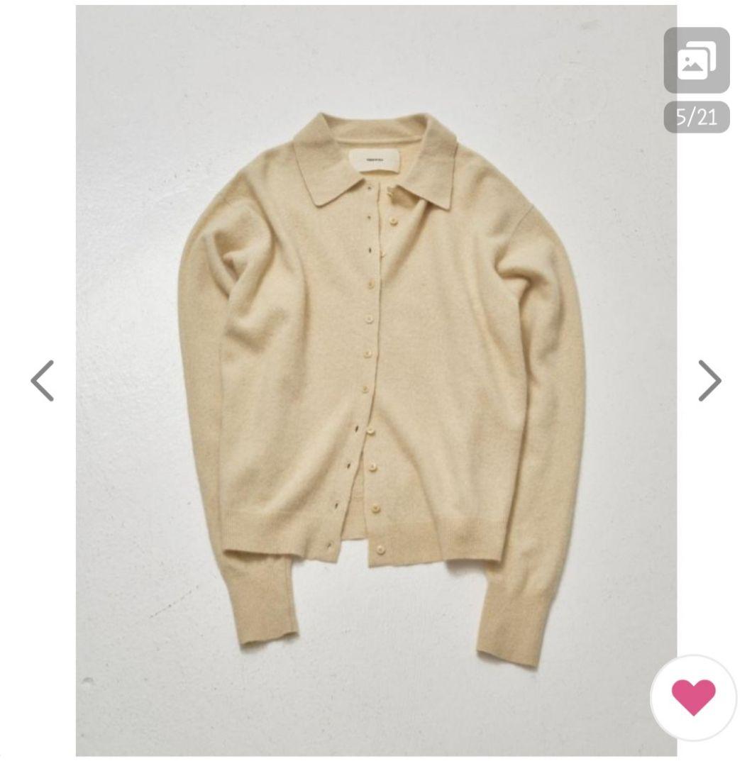 TODAYFUL Raccoon Knit Cardigan クリーム - メルカリ