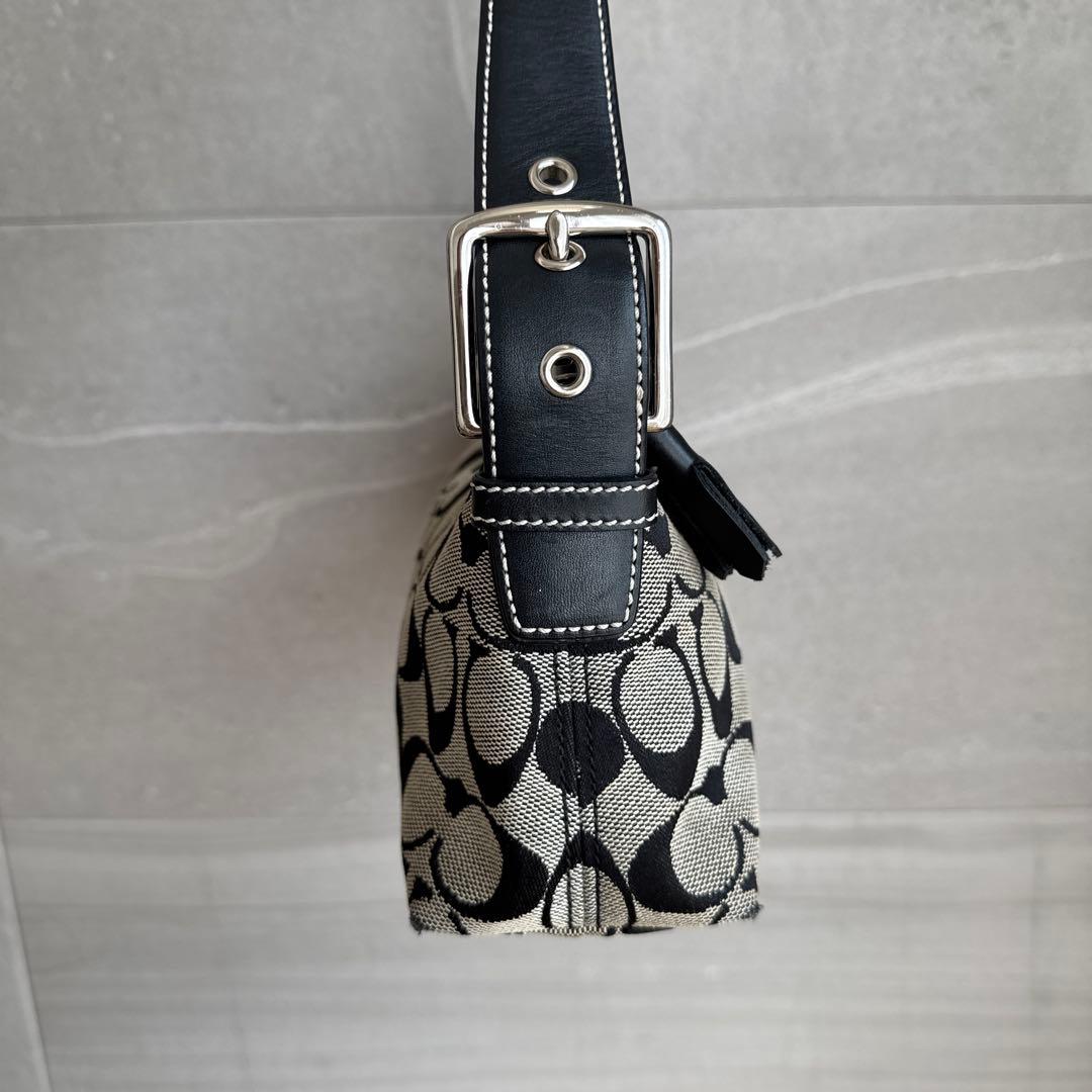 COACH アクセサリーポーチ シグネチャー ワンショルダーバッグ 肩掛け